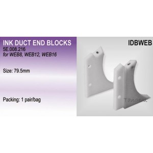 17. Ink Duct End Blocks