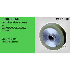 32. Rubber Wheels for HEIDELBERG