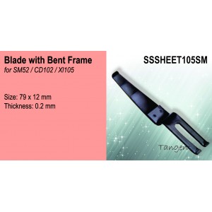 10. Blade with Bent Frame for SM52 / CD102 / XL105