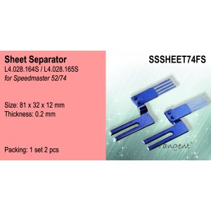 12. Sheet Separator for Speedmaster 52/74