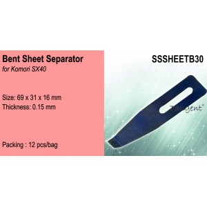 29. Bent Sheet Separator for Komori SX40