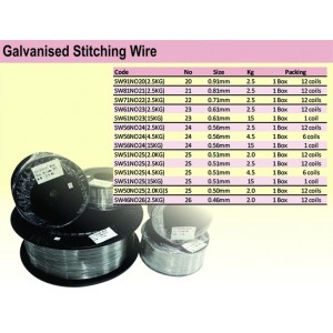 01. Galvanised Stitching Wire