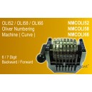 13. Oli52/Oli58/Oli66 Oliver Numbering Machine ( Curve )